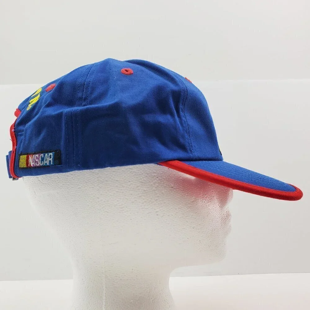 Jeff Gordon Vintage NASCAR Hat 90s Strapback 24 Competitors View Deadstock NWT